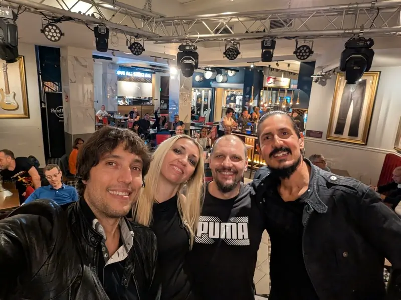 I Lizberries all'Hard Rock Cafe di Milano